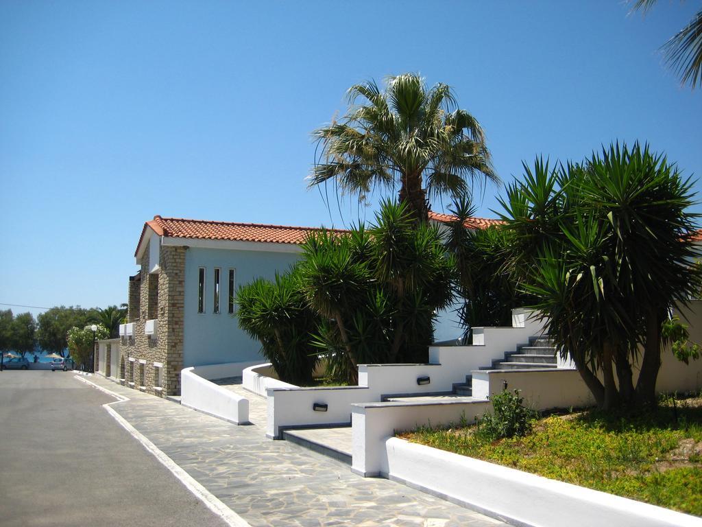 Zefiros Beach Hotel Mykali Экстерьер фото