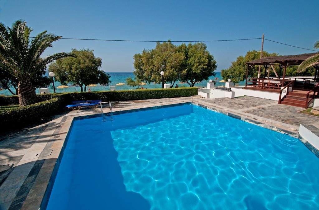 Zefiros Beach Hotel Mykali Экстерьер фото